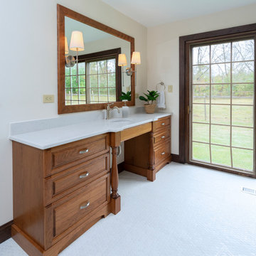 Perkasie Aging in Place Master Bath, Closet and Powder Room