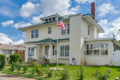 Example of a southwest exterior home design in Orlando