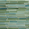 Rip Curl Linear Glass Mosaic Tile, 10 sq. ft.