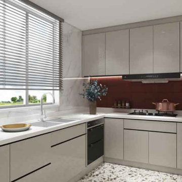 Custom Modern Kitchen Cabinets