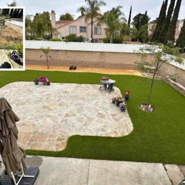 About Us - Outdoor Renovation - Artificial turf and Pavers Installation