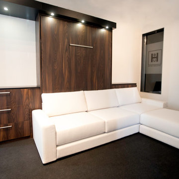 Lusso bed with corner sofa