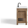 Bosque Bath Vanity, Weathered Fir, 42", Single Sink, Undermount, Freestanding