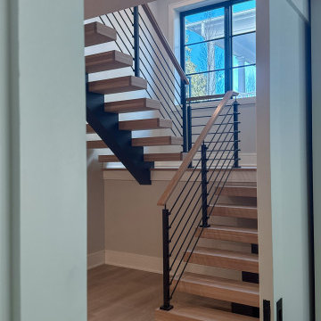 Project #147 | Modern Staircase with Seattle Style Stringer