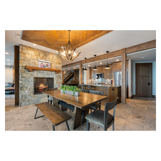 The Eagle - Rustic - Dining Room - Milwaukee - by Ruebl Builders LLC ...