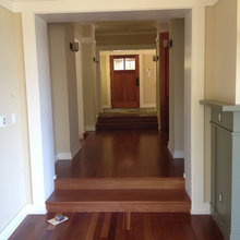 Front Hall + Hallway from front door to Kitchen