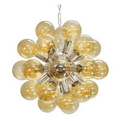 Worlds Away - Worlds Away Shapiro Glass Chandelier - Chandeliers
