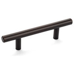 Cosmas, - Cosmas 305-3.5ORB Oil Rubbed Bronze 3-1/2&rdquo; CTC (89mm) Euro Bar Pull - 3-1/2" Hole Centers