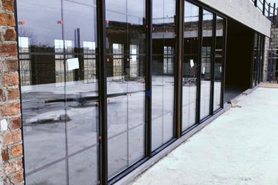 Glass Storefront & Door