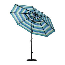 California Umbrella 9ft Aluminum Market Umbrella - Outdoor Umbrellas