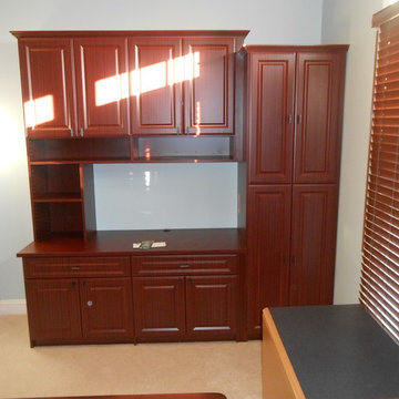Mahogany Home Office; Fairfax, VA