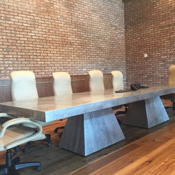 Sculpted Steel Dining Tables - Dining Tables