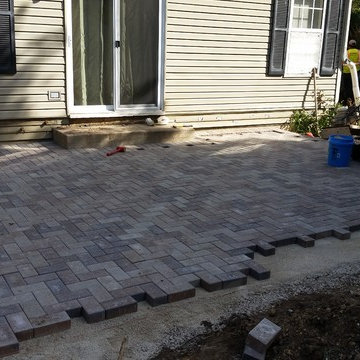 Tree Removal, Installation of Patio, and Lawn Restoration - Midway