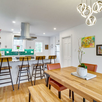 Small Transitional Kitchen Design Kensington, MD