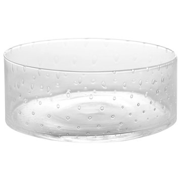 Seeded Classic Glass Salad Bowl, Short