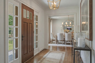 Inspiration for a transitional entryway remodel in Other