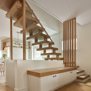 Rathnelly House - Custom Staircase and Built-in Storage
