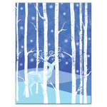 DDCG - Magical Winter Night Canvas Wall Art, 18"x24" - Spread holiday cheer this Christmas season by transforming your home into a festive wonderland with spirited designs. This Magical Winter Night 18x24 Canvas Wall Art makes decorating for the holidays and cultivating your Christmas style easy. With durable construction and finished backing, our Christmas wall art creates the best Christmas decorations because each piece is printed individually on professional grade tightly woven canvas and built ready to hang. The result is a very merry home your holiday guests will love.