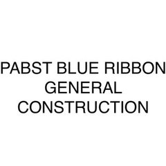 PABST BLUE RIBBON GENERAL CONSTRUCTION