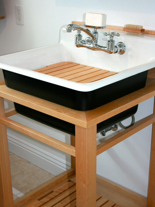 Stand Alone Sink Laundry Room Design Ideas, Remodels & Photos