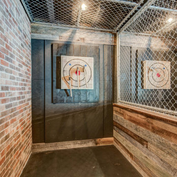 Irwin Place - Basement Remodel with Ax Throwing Room
