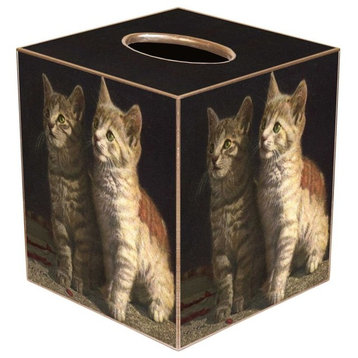 TB2613 - Two Kittens Tissue Box Cover