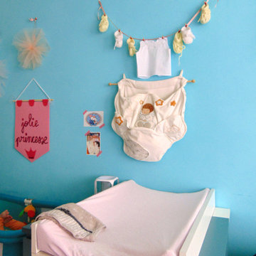 espace pour bébé dans chambre parentale