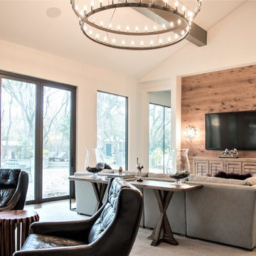 North Dallas Living and Dining Room