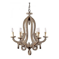 Beach Cottage Style Chandeliers Houzz Lamps Next 6 Light Candle Style Wooden Chandelier Chandeliers