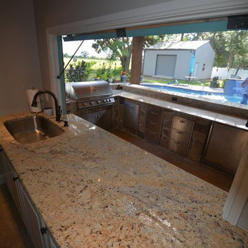 Rustic Outdoor Kitchen