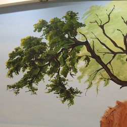 Mural. "Greek paysage" - Products