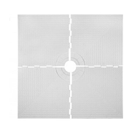 48" x 48" TruSlope Pre-formed Shower Tray - Center Drain