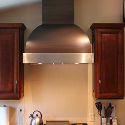 Los Angeles Custom Copper Hood - Range Hoods And Vents