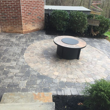 Gas Fire Pit Patio