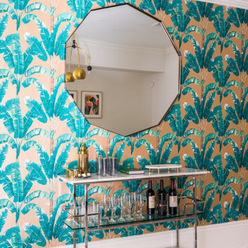 New Orleans Garden District Home | Bar Area