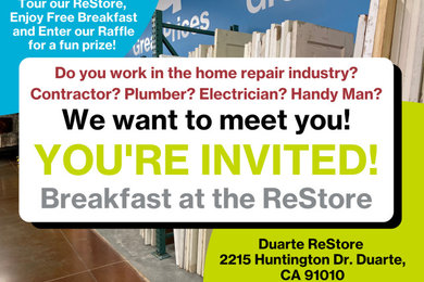 Work in the Home Repair Industry? You're Invited!