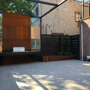 Modern Kitchen Extention Garden