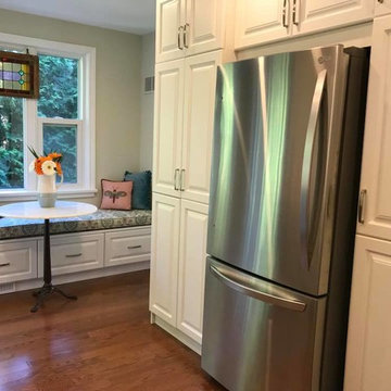 Storage Galore and HIdden Washer/Dryer
