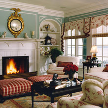 Shelving ideas by fireplace