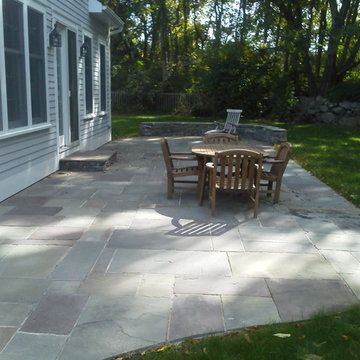 Bluestone patio
