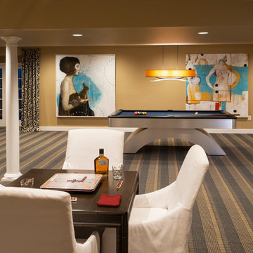 Family Game Room - Philadelphia Magazine Design Home 2013