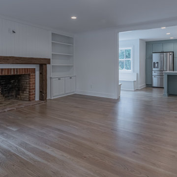 Photo shoot of a beautifully renovated historic, 3 level home in NC.