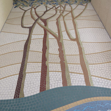 Bespoke Mosaic Entrance Mural