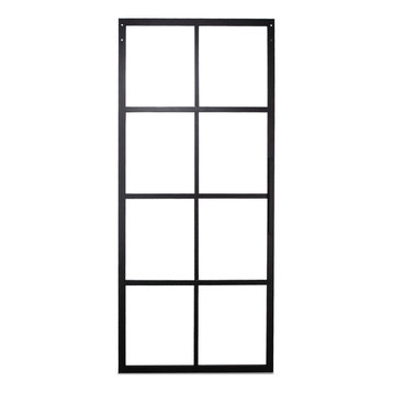 Belleze 36"x84" Mountain Glass Sliding Barn Door Panel
