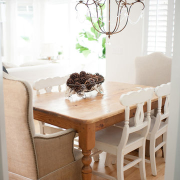 Florida Beach House Remodel with Woven Wood Shades
