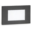 LED Diffused Step and Wall Light, Black