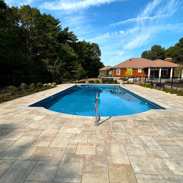 Family Time in Tiverton-Pool and Landscape Makeover