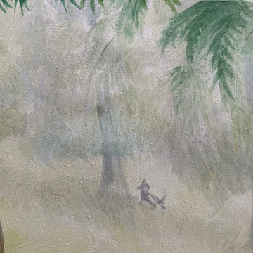 Garden mural