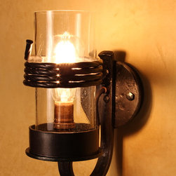Rope glass wall light - Wall Sconces