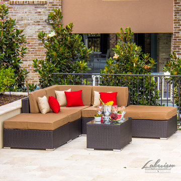 Avery Island 3-Person Patio Sectional Set